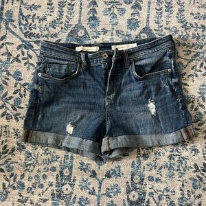 Anthropologie Pilcro and the Letterpress jean shorts